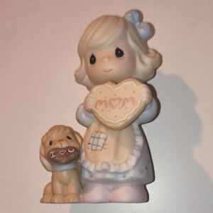 Enesco Little Moments Figurine with Heart and Puppy